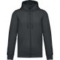 Kariban Sweat-shirt recyclé zippé à capuche unisexe dark_grey