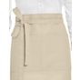 SG Accessories - Bistro Brussels - Short Recycled Bistro Apron with Pocket natural