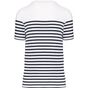 kariban T-shirt marin col rond Bio homme white/navy_stripe