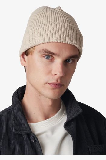 Image produit Bonnet côtelé avec revers