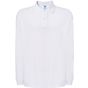 JHK Polo regular man long sleeves - white - M