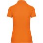 WK Designed To Work Polo manches courtes femme orange