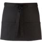 Premier Tablier de taille avec 3 poches Colours Collection black