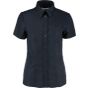 Kustom Kit Workwear Oxford Shirt Short Sleeve French navy