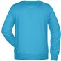 James&Nicholson Men´s Sweat turquoise