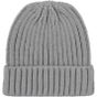 K-up Bonnet à double côte et revers granite_grey