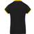 ProAct Polo piqué performance femme black/yellow