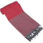 A&R Fouta Kusadasi Hamamzz® Fire red / Grey