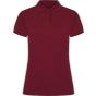 Henbury Ladies coolplus polo shirt burgundy