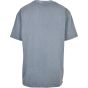 Build Your Brand Acid Washed Heavy Oversize Tee vintage_blue