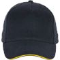 K-up Casquette - 5 panneaux navy/yellow