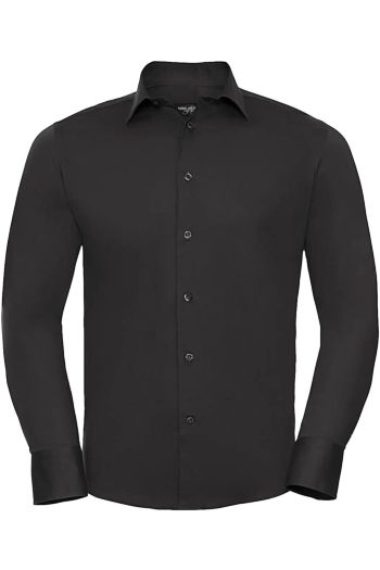 Image produit Chemise stretch ajustée manches longues homme