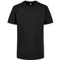 Build Your Brand Kids Organic Basic Tee black