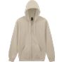 Gildan Softstyle Midweight Full Zip Hooded Sweat sand