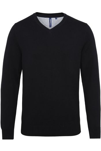 Image produit Pull col V homme en coton mélangé