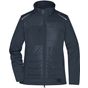 James&Nicholson Ladies´ Hybrid Jacket carbon/carbon