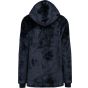 Kariban Plaid poncho unisexe night_navy