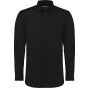 Kustom Kit Poplin Shirt Long Sleeve Black