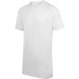 SF Clothing Men´s ongline T-Shirt With Dipped Hem white