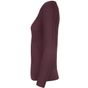 B&C Collection #E190 LSL /Women burgundy