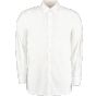 Kustom Kit Workforce Shirt Long Sleeve White