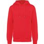 Kariban Sweat-shirt french terry écoresponsable à capuche unisexe red