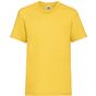 fruit of the loom Kids Valueweight T tournesol