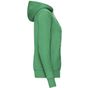 fruit of the loom Classic Hooded Sweat Lady-Fit vert_kelly