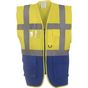 yoko Gilet multifonction haute visibilité hi_vis_yellow/royal_blue