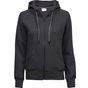 Tee Jays Ladies Hooded Zip Sweat dark_grey