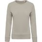 Kariban Sweat-shirt BIO col rond manches raglan femme  clay