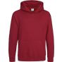 AWDis Just Hoods Kids Hoodie red_hot_chilli