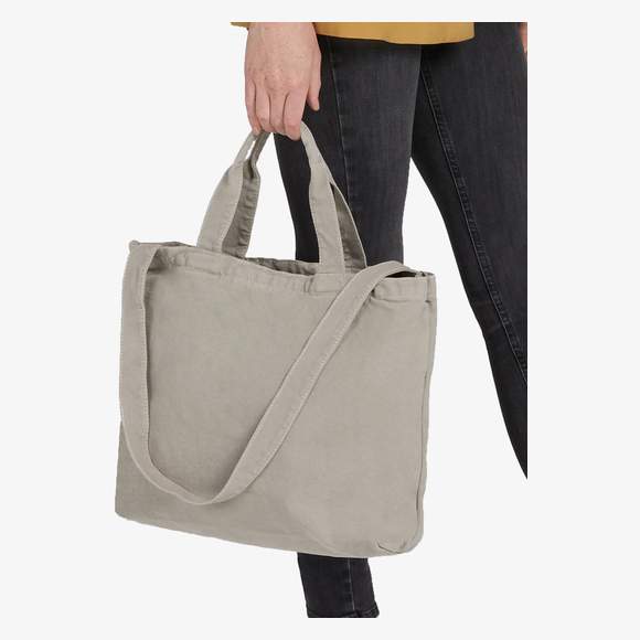 Zipped Canvas Shopper SG Accessories - Bags