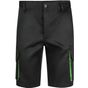 Velilla Bermuda multipoches bicolore black/lime