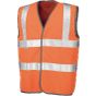 Result Hi-Vis safety vest fluorescent_orange