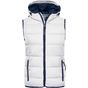 James&Nicholson Ladies´ Maritime Vest - white/navy - S