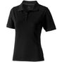 Elevate Polo manches courtes pour femmes Calgary solid_black