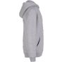 Build Your Brand Kids Fluffy Hoody Heather grey