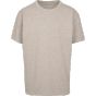 Build Your Brand Heavy Oversize Tee grey