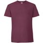 fruit of the loom Iconic 195 Ringspun Premium T bordeaux