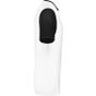 ProAct Maillot manches courtes bicolore unisexe white/black