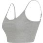 SF Clothing Women´s sustainable fashion cropped cami top heather_grey