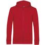 B&C Collection Inspire Zipped Hood red