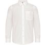 Kariban Chemise popeline manches longues enfant white