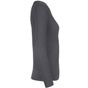 B&C Collection #E190 LSL /Women gris foncé