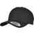 flexfit 6-Panel Curved Metal Snap Cap black