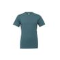 Bella Unisex heather cvc short sleeve tee heather_deep_teal