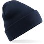 Beechfield Bonnet original à revers Polylana® french_navy