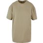 Build Your Brand Ladies Oversized Boyfriend Tee pale_olive