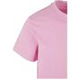 Build Your Brand Acid Washed Round Neck Tee Soft pink